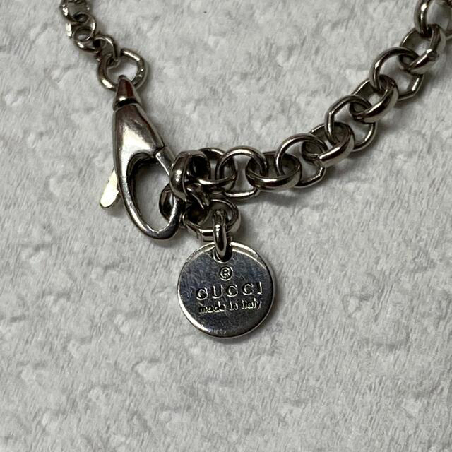 Gucci(グッチ)のgucci ゴーストネックレス　シルバー メンズのアクセサリー(ネックレス)の商品写真