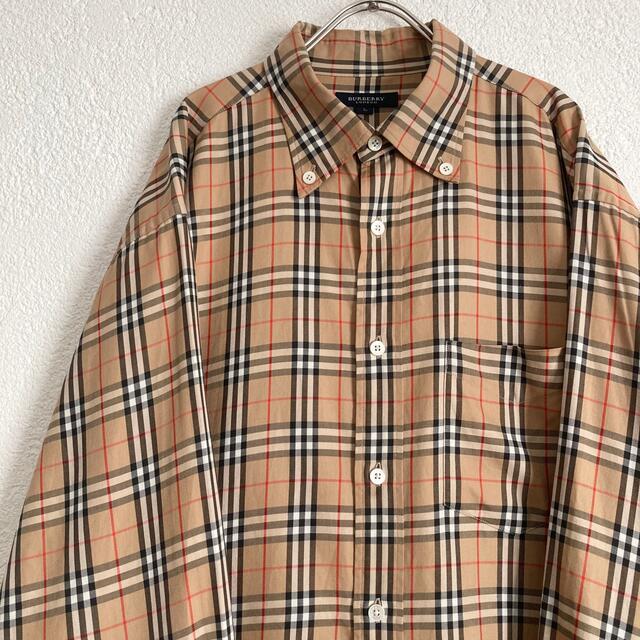 Burberry バーバリー ノバチェック シャツ 長袖シャツ 美品