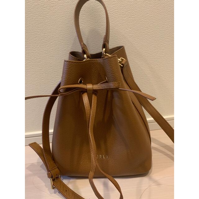 ✨大人気✨希少✨フルラ コスタンザ 巾着 2way ショルダーバッグ ブラック