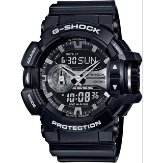 カシオ(CASIO)の【匿名配送】CASIO G-SHOCK GA-400GB-1A 　(腕時計(デジタル))