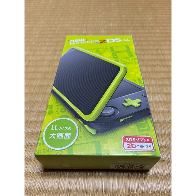 2ds 本体　ブラック　ライム