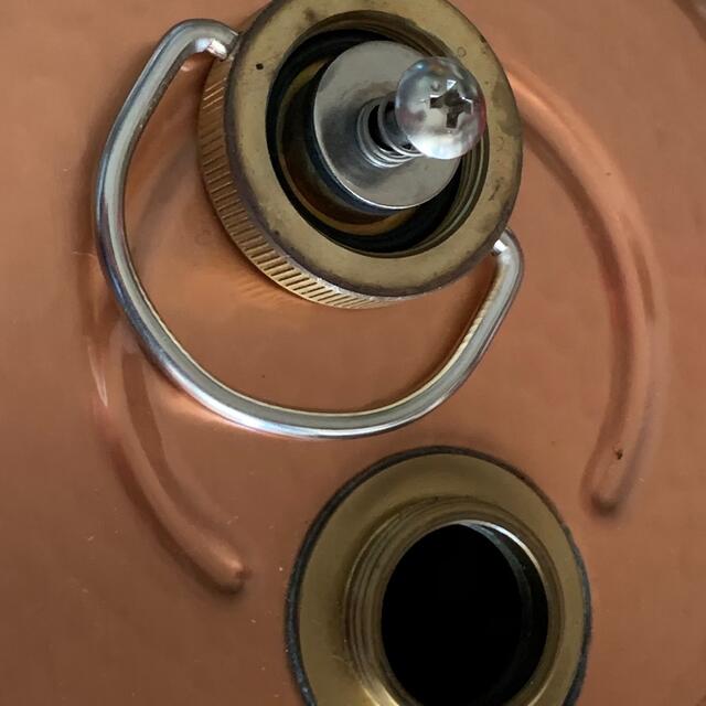 新光 純銅製 湯たんぽ ドーム型 小 S 3