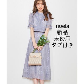 ノエラ(Noela)の【週末値下げ新品未使用】noela フラワーレース　セットアップ　ワンピース(セット/コーデ)