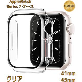 アップルウォッチ(Apple Watch)のアップルウォッチカバー 7 41 AppleWatchケース全面保護7 45mm(モバイルケース/カバー)