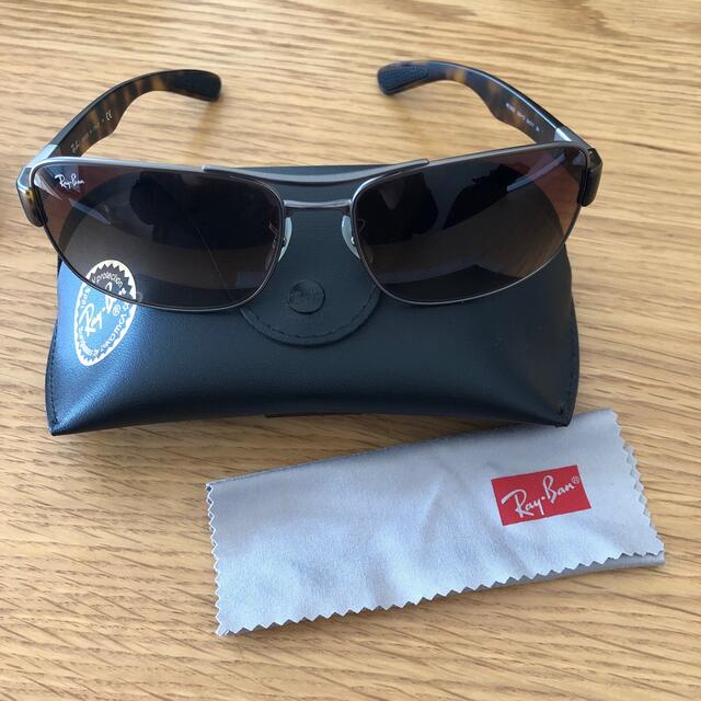 RayBan サングラス　RB3522 ブラウン　鼈甲