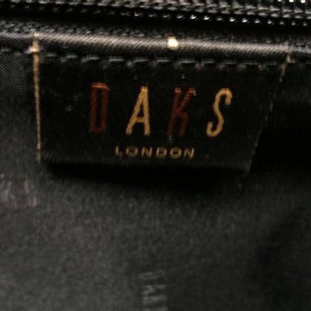 再入荷 DAKS - DAKS（ダックス)レザー ブラック ビジネスバッグ・ブリーフケースの通販 by BRAND BUYBUY｜ダックスならラクマ 2022人気