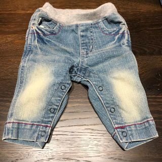 エフオーキッズ(F.O.KIDS)のF.O.KIDS  ダメージ加工デニムパンツ　70(パンツ)