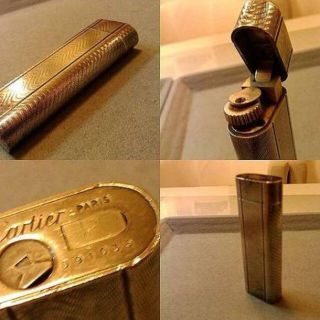 Cartier (カルティエ)シルバーカラー ライター 訳有品