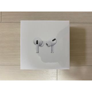 アップル(Apple)のAir Pods pro【新品未使用未開封、純正国内正規品】MLWK3J/A(ヘッドフォン/イヤフォン)