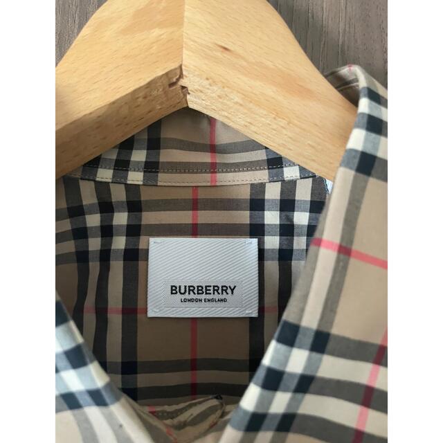 バーバリー チェックシャツ BURBERRY M