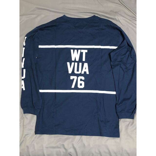 W)taps(ダブルタップス)のXL wtaps ロンT  Tシャツ　ネイビー　4 メンズのトップス(Tシャツ/カットソー(七分/長袖))の商品写真