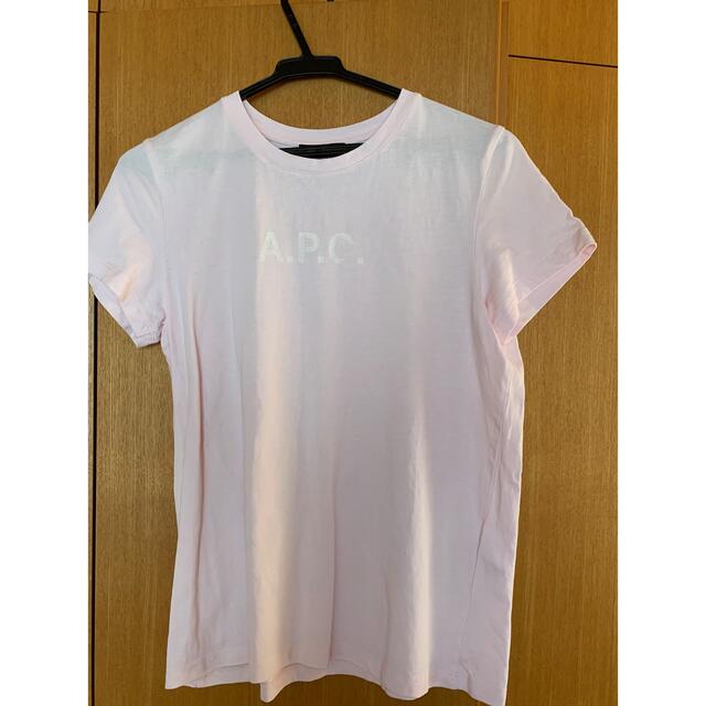 A.P.C(アーペーセー)のapc♪Tシャツ♪ピンクsサイズ レディースのトップス(Tシャツ(半袖/袖なし))の商品写真