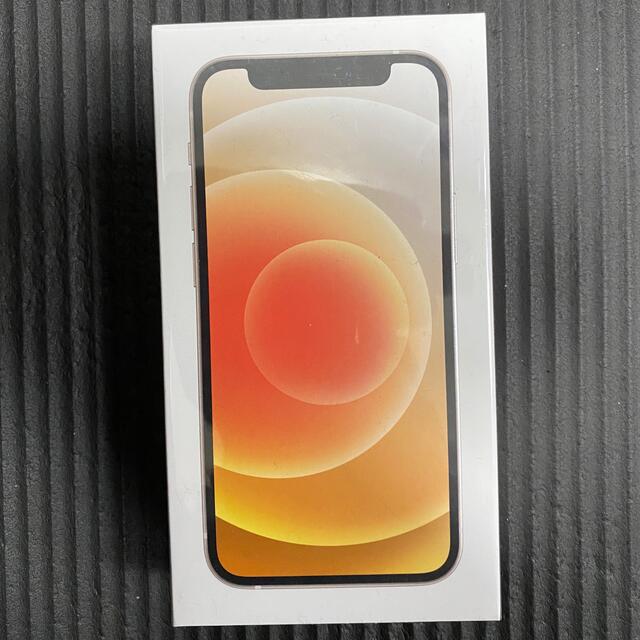 贅沢品 Apple - ホワイト 64GB mini iPhone12 【新品未開封