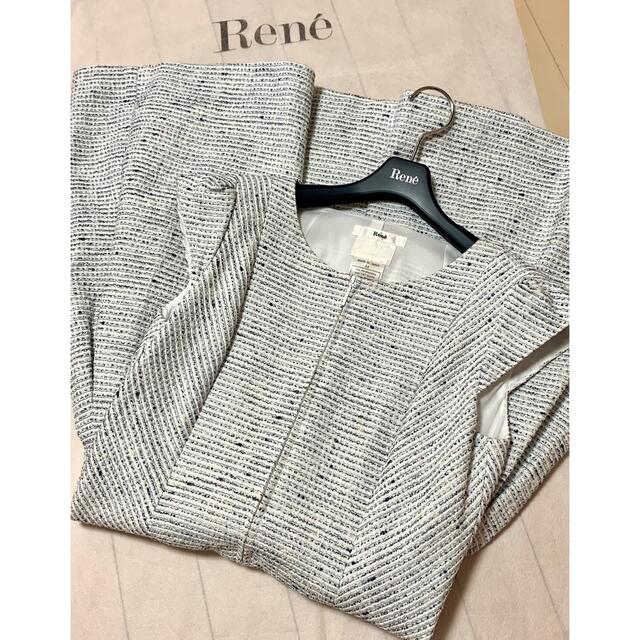 René - ルネ Rene ツイードワンピースの通販 by Hina☆'s shop｜ルネ