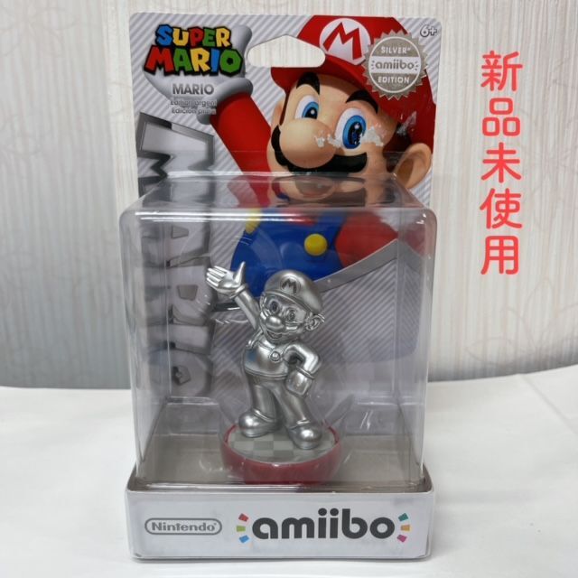 【6日まで】シルバーマリオ amiiboアミーボ 任天堂Nintendo 北米版