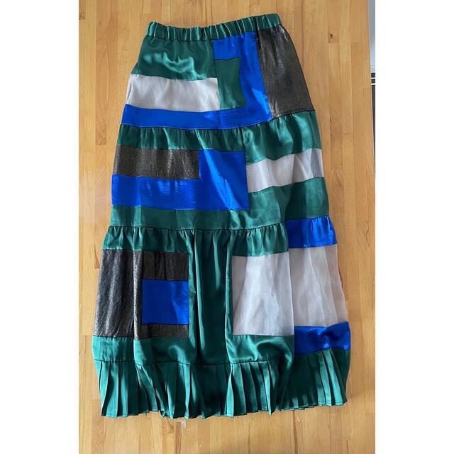 UN3D. アンスリード 38 フレアロングスカート レディースのスカート(ロングスカート)の商品写真
