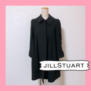 ジルスチュアート(JILLSTUART)の【値下げ！】JILLSTUART 黒　コート　Mサイズ(チェスターコート)