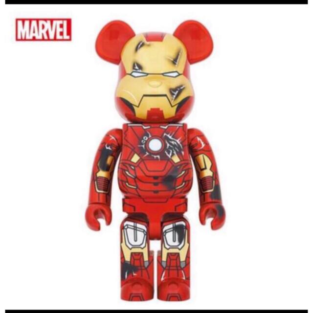 MEDICOM TOY(メディコムトイ)のBE@RBRICK IRON MAN MARK VII DAMAGE Ver エンタメ/ホビーのフィギュア(アメコミ)の商品写真