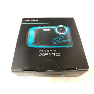 フジフイルム(富士フイルム)の新品　フイルム デジタルカメラ FinePix XP140SB スカイブルー(コンパクトデジタルカメラ)