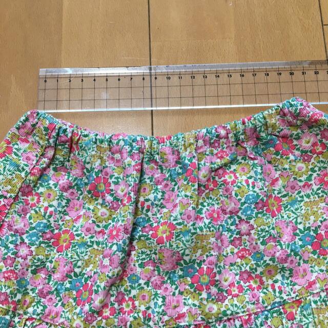 BeBe(ベベ)のbebe キッズM 花柄スカート キッズ/ベビー/マタニティのキッズ服女の子用(90cm~)(スカート)の商品写真