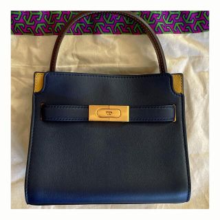 Tory Burch トリーバーチ リー ラジウィル プチ ダブルバッグ　黒