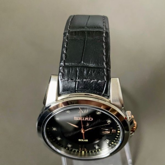 SEIKO(セイコー)の美品 セイコー SEIKO ルグランスポーツ ソーラー メンズ腕時計 メンズの時計(レザーベルト)の商品写真