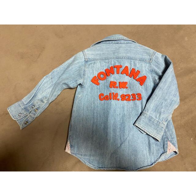 F.O.KIDS(エフオーキッズ)のデニムジャケット キッズ/ベビー/マタニティのキッズ服女の子用(90cm~)(ジャケット/上着)の商品写真