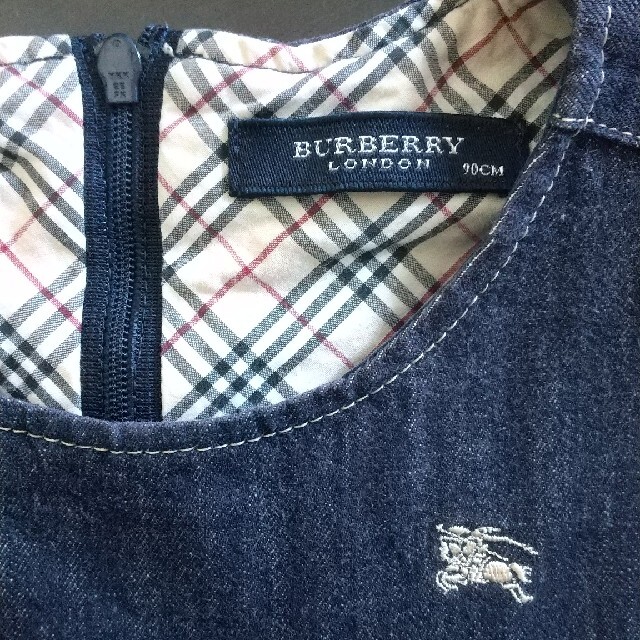 BURBERRY(バーバリー)のBURBERRY ９０cm ジャンパースカート キッズ/ベビー/マタニティのキッズ服女の子用(90cm~)(ワンピース)の商品写真