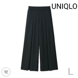 ユニクロ(UNIQLO)のUNIQLO ジャージースカンツ L 黒(カジュアルパンツ)