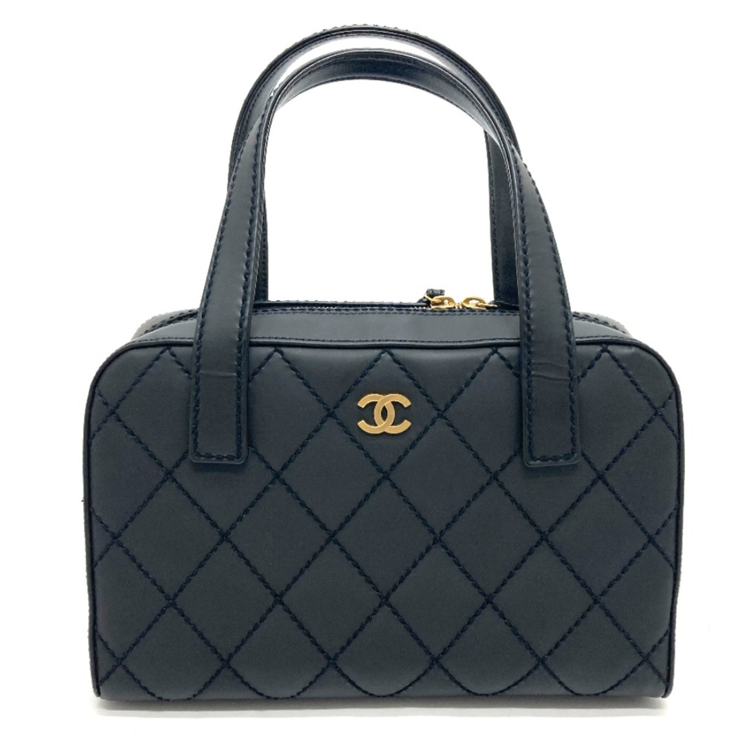 CHANEL☆シャネル ワイルドステッチ ハンドバッグ-