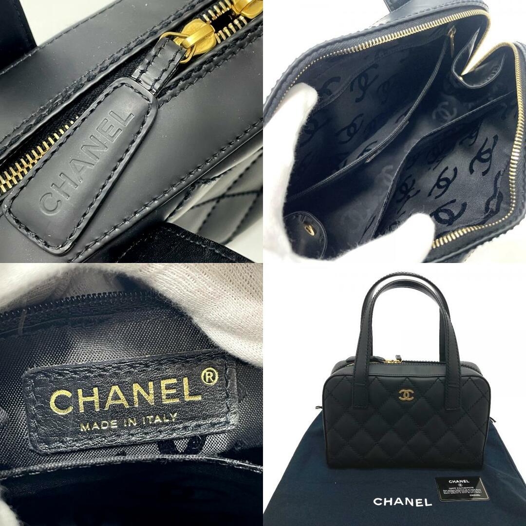 希少◎CHANEL ワイルドステッチ ココマーク ハンドバッグ レザー ホワイト