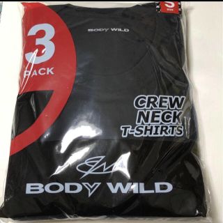 グンゼ(GUNZE)のボディワイルド　BODYWILD  Tシャツ　3枚　ブラック　黒　グンゼ(Tシャツ/カットソー(半袖/袖なし))