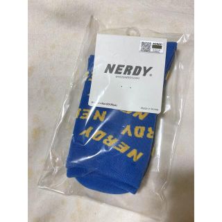 値下げ！新品未開封！NERDY 靴下　(ソックス)