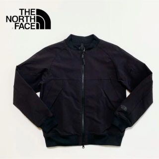 ザノースフェイス(THE NORTH FACE)の☆未使用 ノースフェイス MA-1 タイプ ナイロン ブルゾン ジャケット 黒(ナイロンジャケット)