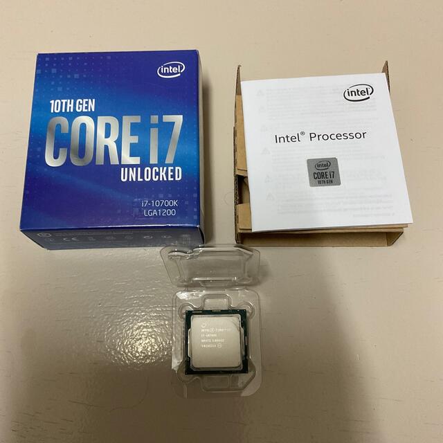 intel core-i7 10700Kスマホ/家電/カメラ