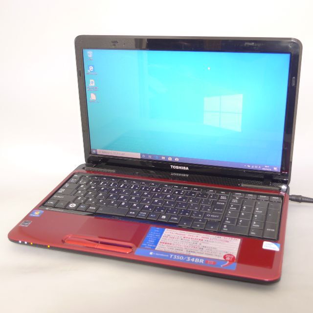赤 T350/34BR  4GB RW 無線 Windows10