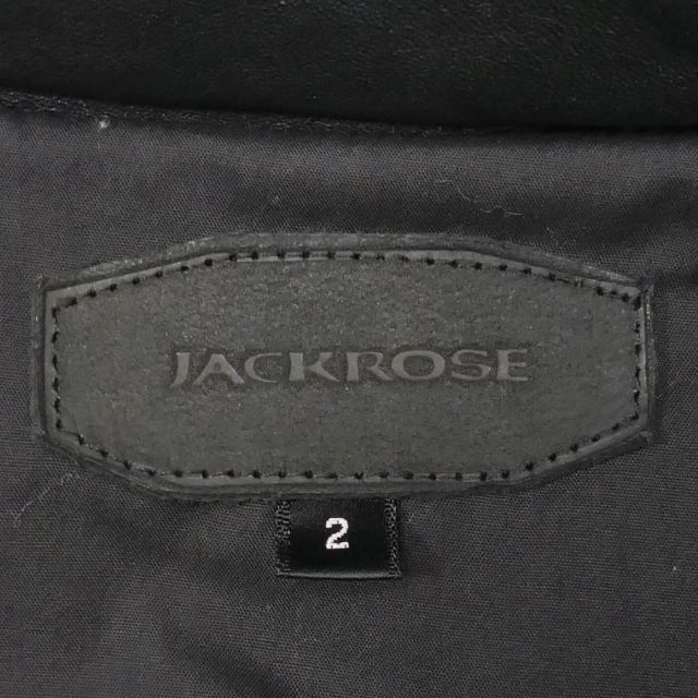 JACKROSE   ライダースジャケット 本革 シングル メンズ レザー