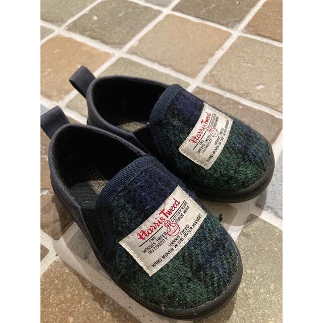 Harris Tweed(ハリスツイード)のキッズシューズ　14 キッズ/ベビー/マタニティのベビー靴/シューズ(~14cm)(スニーカー)の商品写真