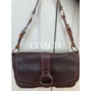 コーチ(COACH)のコーチ　レザーショルダーバッグ　未使用(ショルダーバッグ)