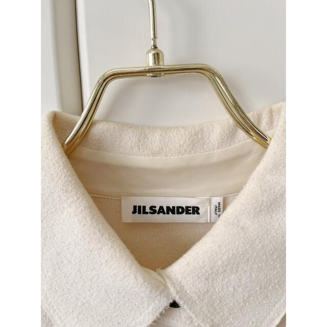 Jil Sander(ジルサンダー)の@uka様専用JIL SANDERジルサンダー34 五分袖シャツブラウストップス レディースのトップス(シャツ/ブラウス(半袖/袖なし))の商品写真