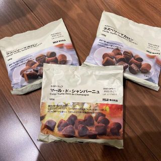 ムジルシリョウヒン(MUJI (無印良品))の最終値下げ　無印良品　カカオトリュフ　3つ(菓子/デザート)