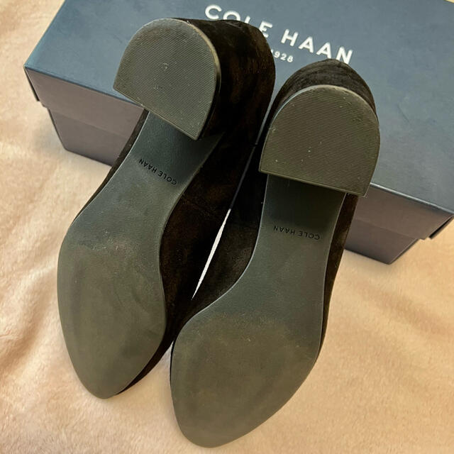 Cole Haan(コールハーン)のコールハーン　ブラックスエード　パンプス レディースの靴/シューズ(ハイヒール/パンプス)の商品写真