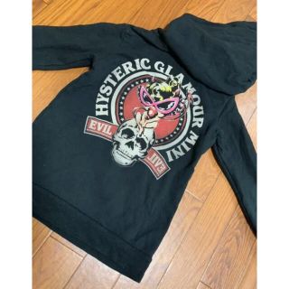 ヒステリックミニ(HYSTERIC MINI)のHYSTERIC MINI ヒスミニ パーカー 130 日本製(Tシャツ/カットソー)