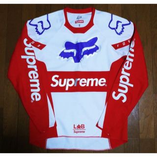 Supreme - 美品 Supreme Fox Racing Moto Jersey Top 赤Sの通販 by ...