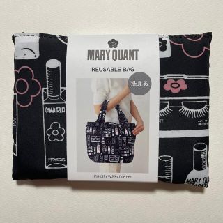 マリークワント(MARY QUANT)のマリークワント　エコバッグ　コスメ柄(エコバッグ)