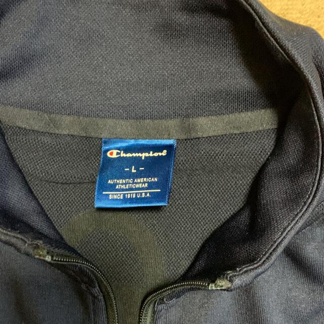 Champion(チャンピオン)のチャンピオン フルジップジャケット C3-RSE10-090  ネイビー メンズのジャケット/アウター(ノーカラージャケット)の商品写真
