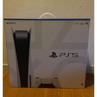 プレイステーション(PlayStation)の新品　 PlayStation5　本体(家庭用ゲーム機本体)