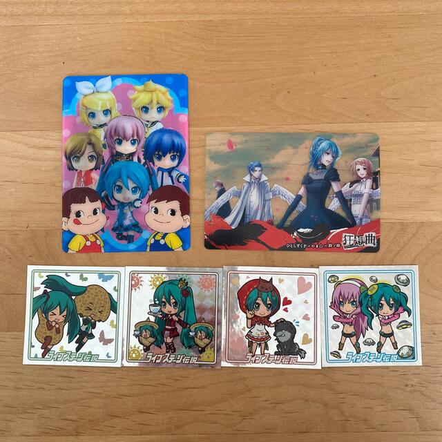 VOCALOID カード ステッカー エンタメ/ホビーのCD(ボーカロイド)の商品写真