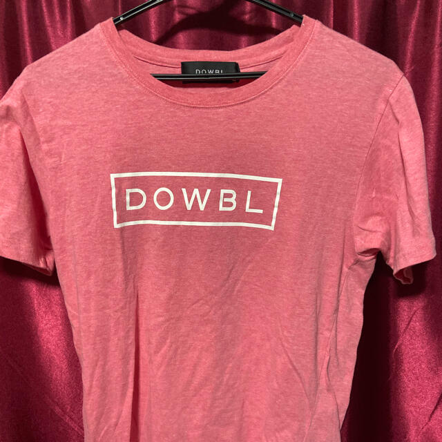 DOWBL(ダブル)のDOWBL ダブル ボックスロゴ Tシャツ 42 Sサイズ お兄系ホスト系V系  メンズのトップス(シャツ)の商品写真