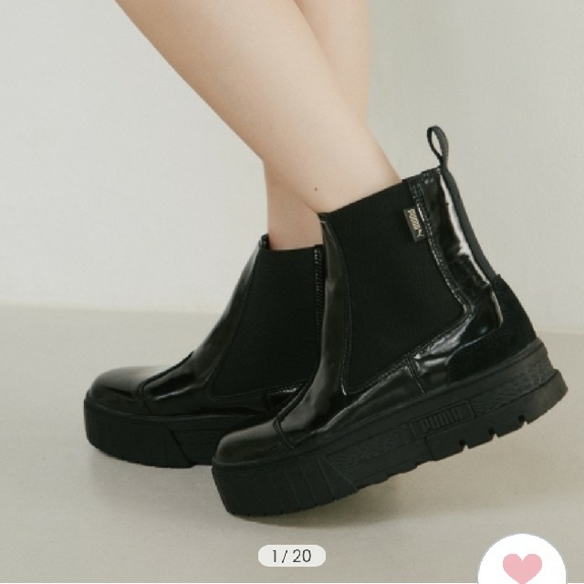 PUMA×SNIDELコラボサイドゴアブーツ メイズチェルシー PUMA×SNIDELコラボサイドゴアブーツ メイズチェルシー